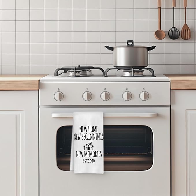 Housewarming Gifts 2025 Kitchen Towels, House Warming Gifts New Home House Apartment, Gift for New Homeowners, Housewarming Decorations, 16x24 Inch