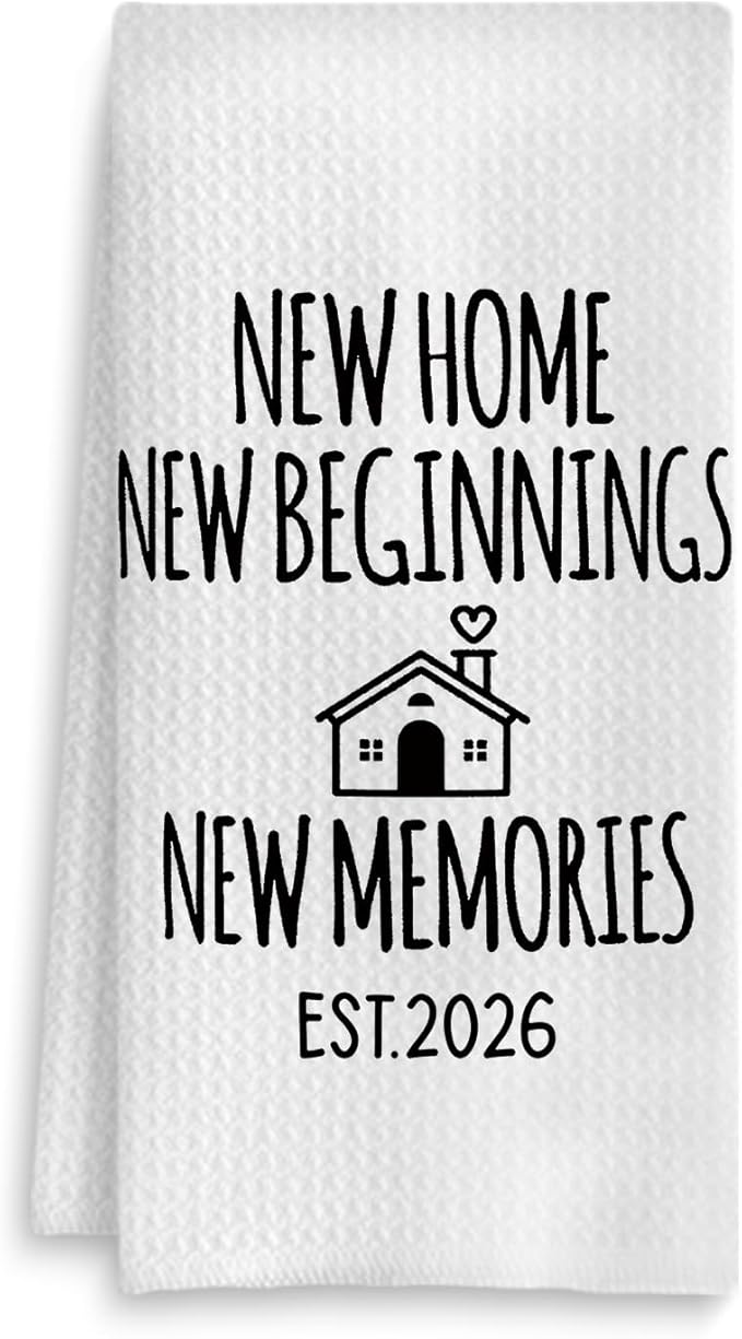Housewarming Gifts 2026 Kitchen Towels, House Warming Gifts New Home House Apartment, Gift for New Homeowners, Housewarming Decorations, 16x24 Inch
