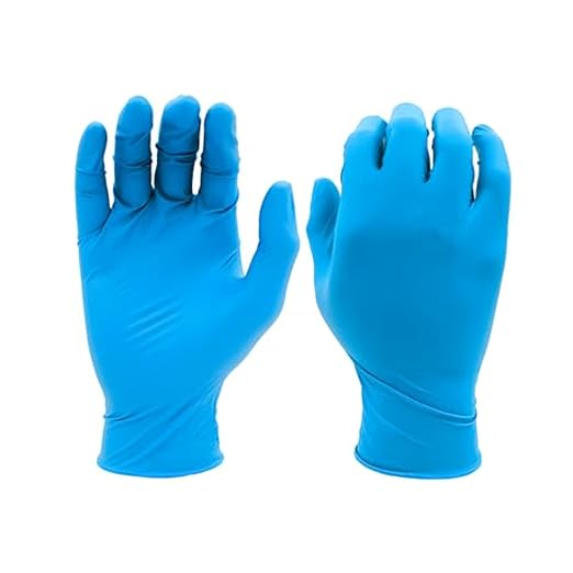 SHOWA 7500PF Sustainable EBT Latex-Free, Powder-Free, Nitrile Disposable Single Use Safety Gloves, 4 Mil, 9.5" Length, X-Small (1 Box/100 Gloves)
