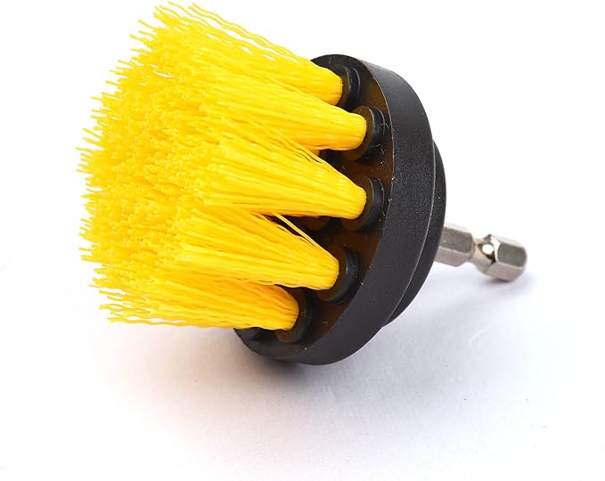 12PCS/Set Electric Drill Brush Scrub Pads Kit Power Scrubber Cleaning Kit Cleaning Brush Scouring Pad for Carpet Glass Car Clean