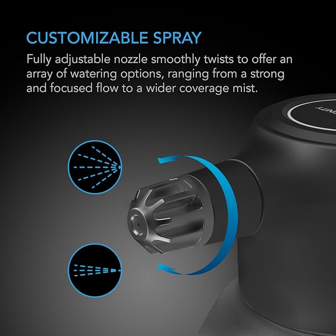AC Infinity Automatic Sprayer & 6x12 Grow Light Humidity Dome Seed Starter Kit Bundle — 2L USB Rechargeable Electric Spray Bottle + Full Spectrum Samsung LM301H EVO Light Dome w/Tray & Vented Panels