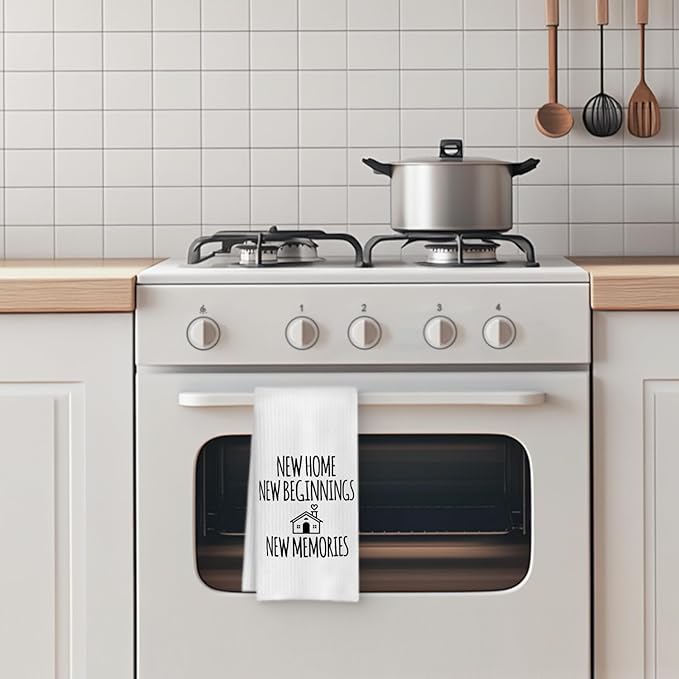 Housewarming Gifts Kitchen Towels, House Warming Gift New Home House Apartment, Gifts for New Homeowners, Housewarming Decorations, 16x24 Inch