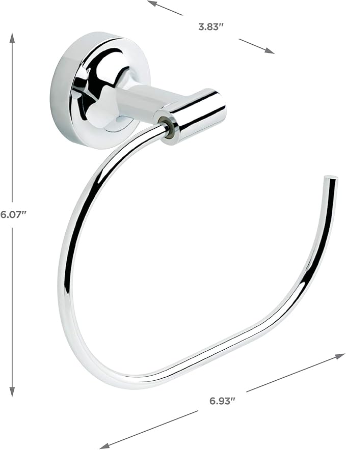 Franklin Brass Voisin 4-Piece -bath Accessory Set, Polished Chrome, -bathroom Accessories, VOI64-PC