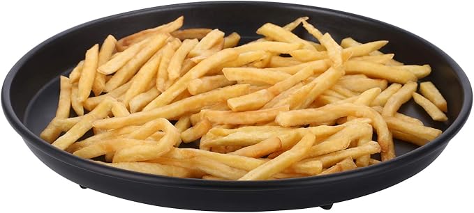MACONEE 12inch Universal Microwave Crisper Pan/Microwave Cookware Crispy Plate Fry Pan, Microwave Cooker for Reheat Frozen Pizza, Chicken Nuggets French Toast with Crisp Effect!