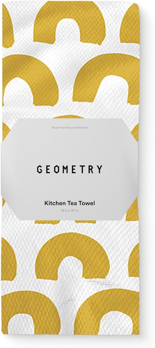 Kitchen Tea Towels - Quick Dry Microfiber Dish Towels for Kitchen Sunny Hills, 18" x 30" 1 Pack