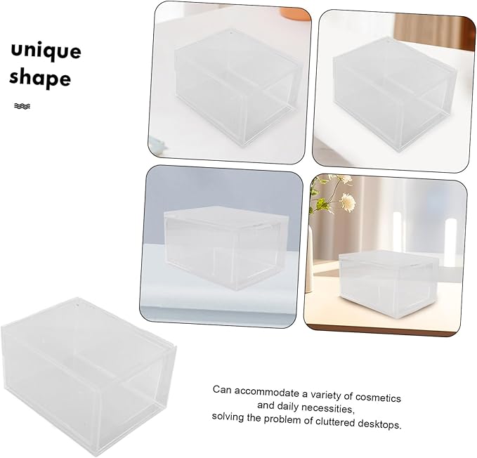 3pcs Stackable Drawer Organizer for Makeup and Storage Bins for Use Easy Access Capacity
