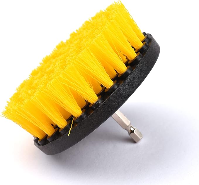 12PCS/Set Electric Drill Brush Scrub Pads Kit Power Scrubber Cleaning Kit Cleaning Brush Scouring Pad for Carpet Glass Car Clean