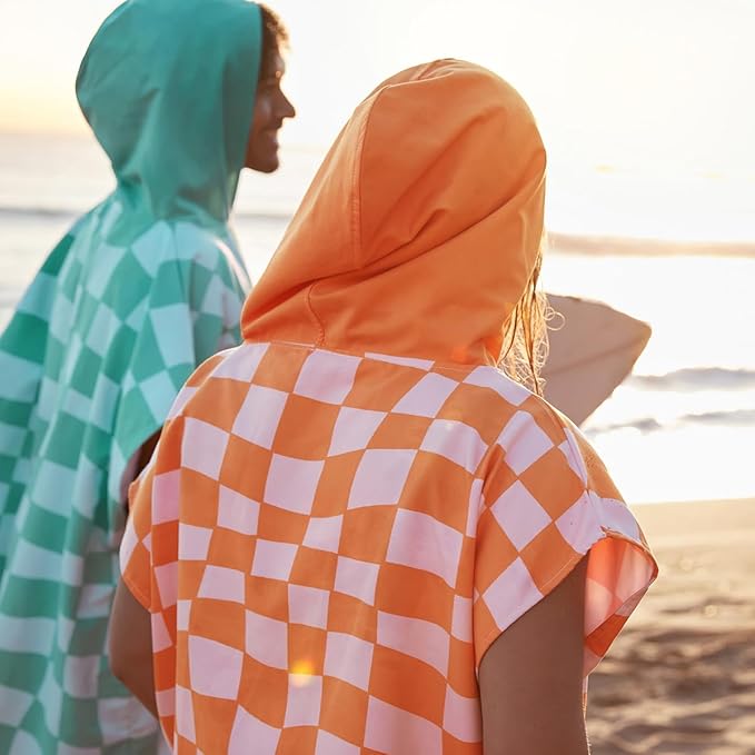Dock & Bay Adult Poncho - Hooded Towel with Deep Pockets, Changing Robe - Quick Dry - Compact, Lightweight - Includes Bag