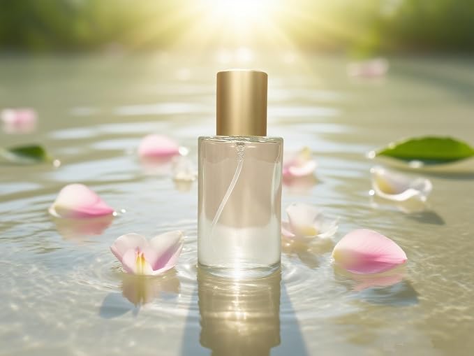 Glass Perfume Bottle Empty Refillable 8Pack Clear Travel Perfume Spray Atomizer Bottle 50ml Perfume Fine Mist Spray Perfume Bottle Atomizer Container with Sprayer Applicator (Cylinder Clear 50ml 8PCS)