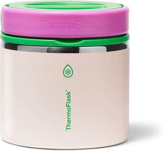 ThermoFlask 20 oz Double Wall Insulated Food Jar, Desert Bloom
