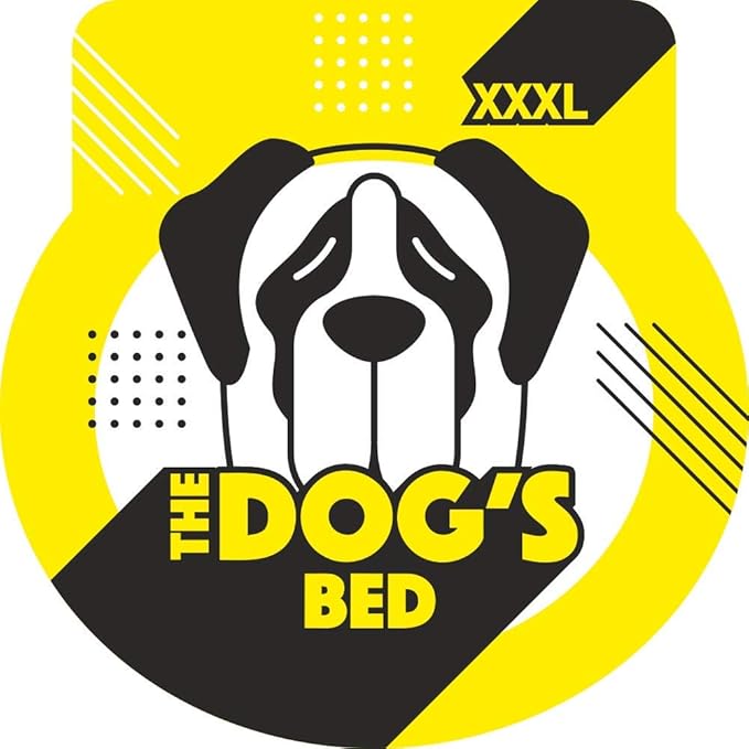 The Dog’s Bed Orthopedic Memory Foam Dog Bed, XXXL Grey & Black, Waterproof, Supportive Dog Bed with Replaceable Covers