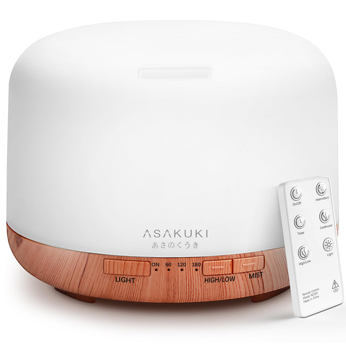 500ml Essential Oil Diffuser with Remote Control - Image 1