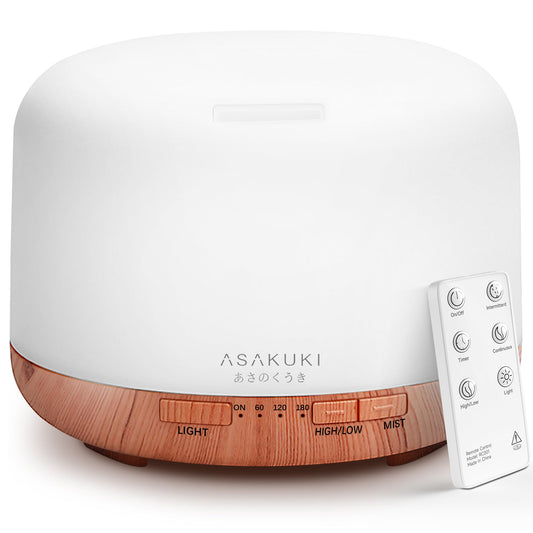 500ml Essential Oil Diffuser with Remote Control - Image 1