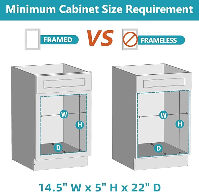 ROOMTEC Pull Out Cabinet Organizer with Soft Close, 13-1/2" W x 21" D, Pull Out Cabinet Drawer for Kitchen cabinets, Pull Out Cabinet Shelf, Finished, Bottom Assembly, 2PCS
