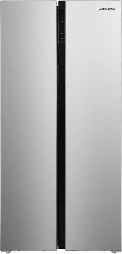 Hamilton Beach HBF2064 20.6 cu ft Counter Depth Full Size Refrigerator, Side Doors, Stainless