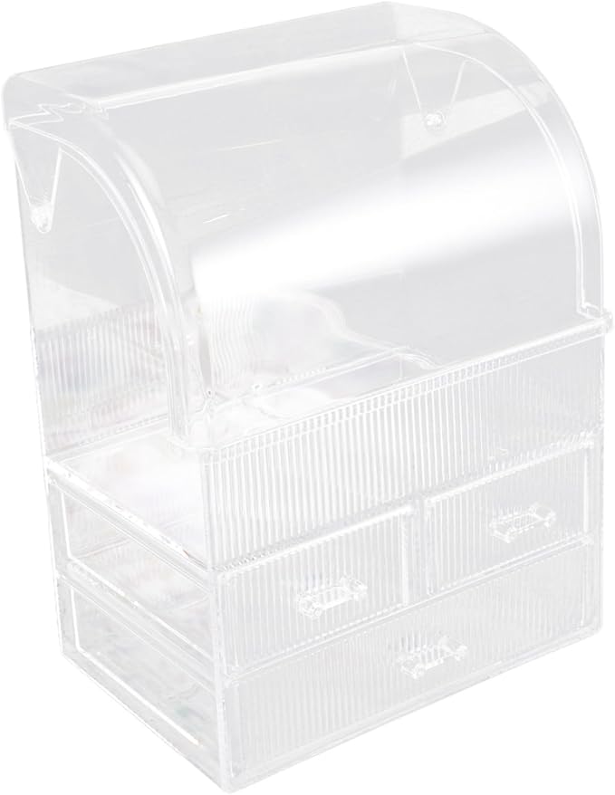 FRCOLOR Makeup Storage Box Drawers Acrylic Makeup Organizer Desktop Storage Bin for Organizing Multi-functional for Jewelry Accessories