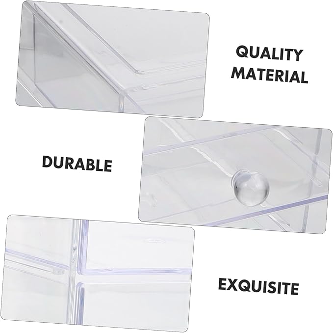 1pc Makeup Storage Organizer Cosmetics Storage Holder Tidy Acrylic Makeup Box