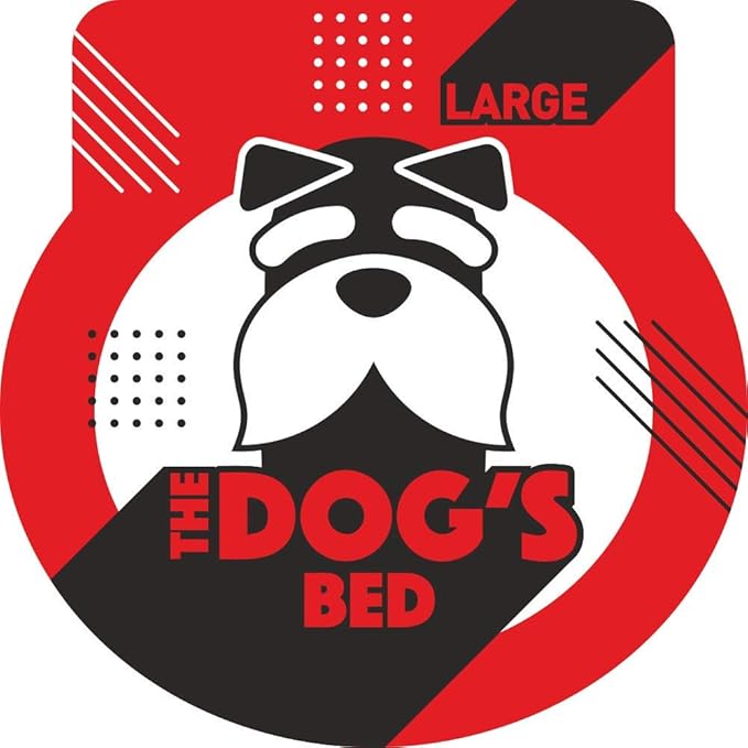 The Dog’s Bed Orthopedic Memory Foam Dog Bed, Large Blue Oxford with Red Trim UK Flag, Pain Relief for Arthritis, Hip & Elbow Dysplasia, Post Surgery, Supportive, Calming, Waterproof Washable