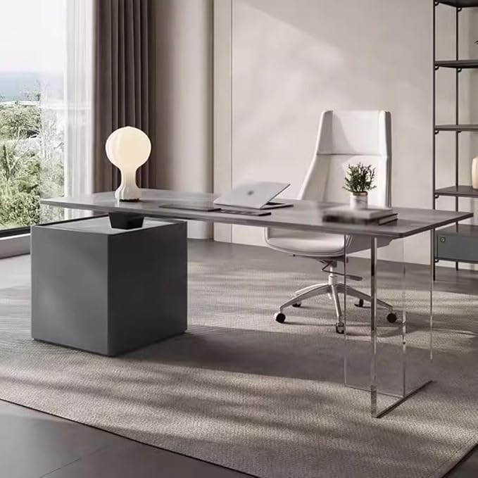 Desk Organizers Home Small Apartment Minimalist Slate Study Desk Desk Modern Minimalist Company Office Computer Desk Standing Desk(180 * 70 * 75cm)
