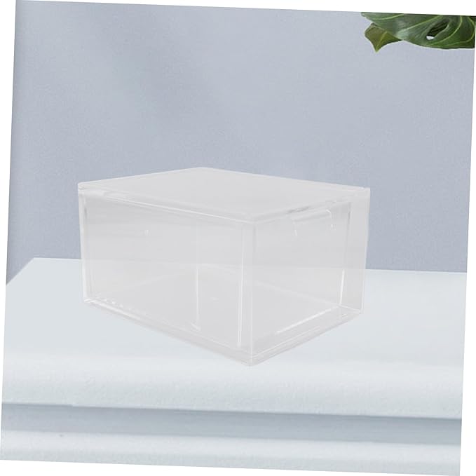 NUOBESTY 3pcs Stackable Drawer Organizer for Makeup and Desk Supplies Acrylic Storage Box Large Capacity for Cosmetics Stationery and Daily Essentials
