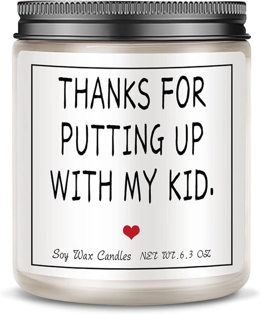 Teacher Appreciation Gifts Thank You Teacher Gifts for Women & Men Candles Present for Retired Teachers Idea for Graduation,Back to School