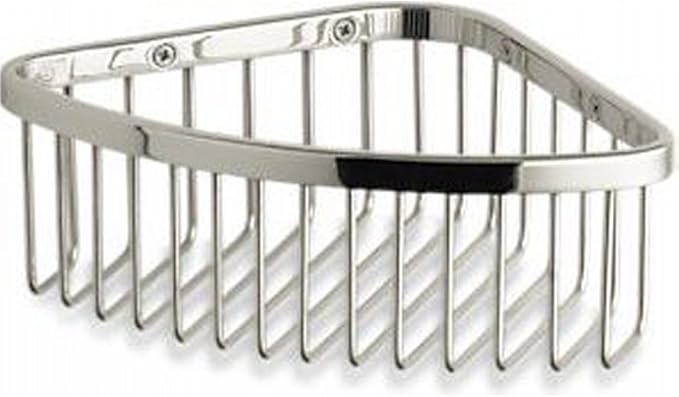 KOHLER K-1896-SN Medium Shower Basket, Vibrant Polished Nickel