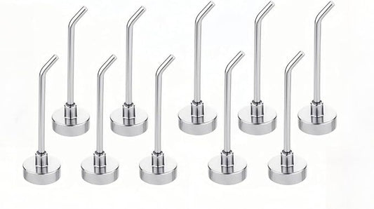 Magnetic Hooks, 1.1lb+ Heavy Duty Magnets Hook, 3 Inch Long Magnetic Cruise Hook for Hanging, Large Metal Magnetic Hooks for Cabins,Grill,Fridge,Refrigerator,Whiteboard,Kitchen,Coat,Wall,Door