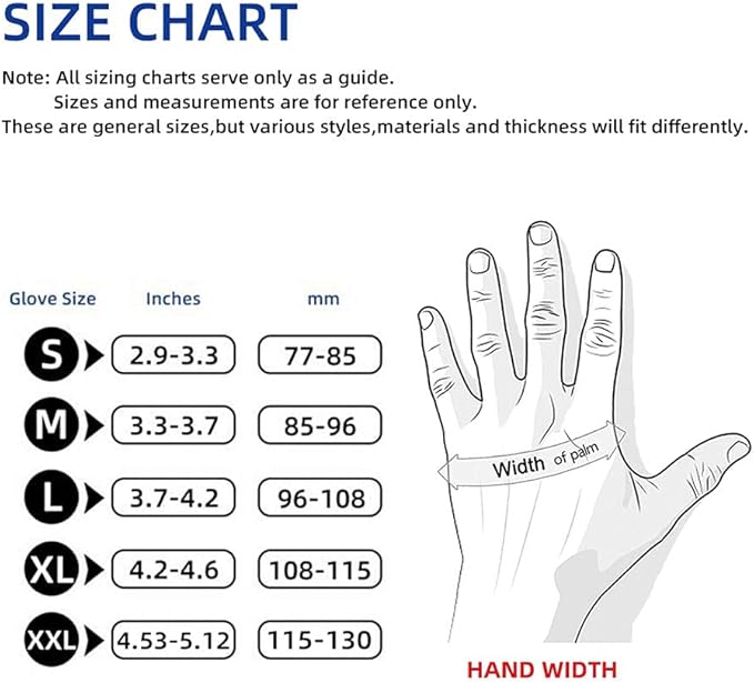 Wostar 8mil Black Nitrile Gloves Small 100Pcs Disposable Powder & Latex Free Diamond Textured Heavy Duty Black Gloves
