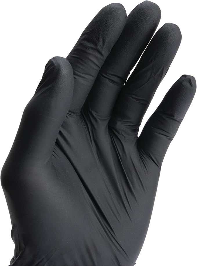 Performance Tool W89011 Medium Black Nitrile Gloves Medium