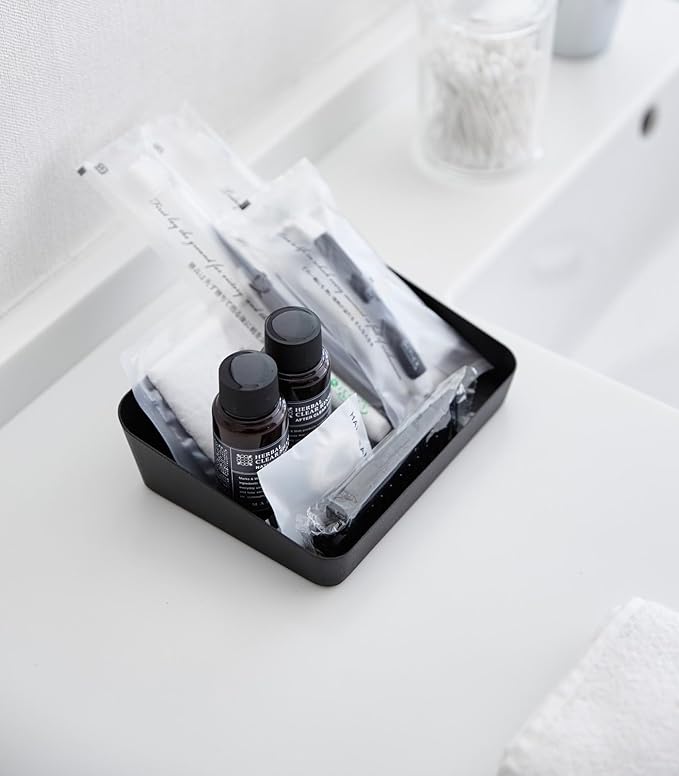 Yamazaki Home Tower Space Saving Vanity Tray - 5.25" X 7" - Steel