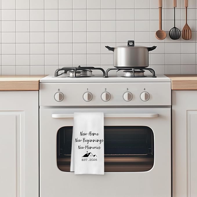 Housewarming Gifts Kitchen Towels, House Warming Gifts New Home House Apartment, Gift for New Homeowners, Housewarming Decorations 2026, 16x24 Inch