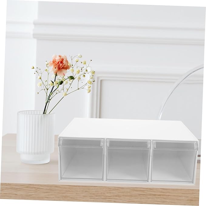 1set Storage Space Desktop Organizers Desk Drawer Organizer Makeup Box