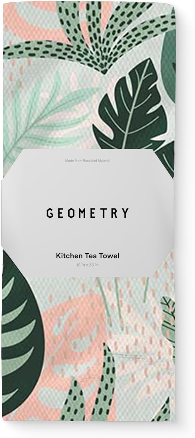 Kitchen Tea Towels - Quick Dry Microfiber Dish Towels for Kitchen Diedre, 18" x 30" 1 Pack