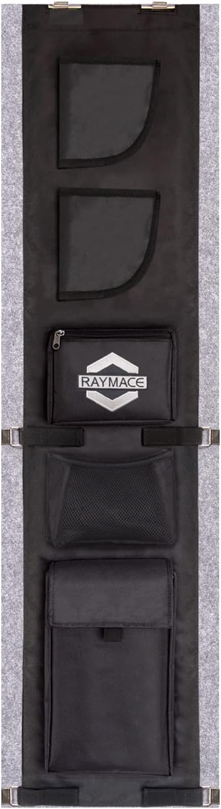 RAYMACE Gun Safe Door Panel Organizer 10.6W*43.5H，Adjustable Width to 13 Inch, Pistols and Documents Storage Solution