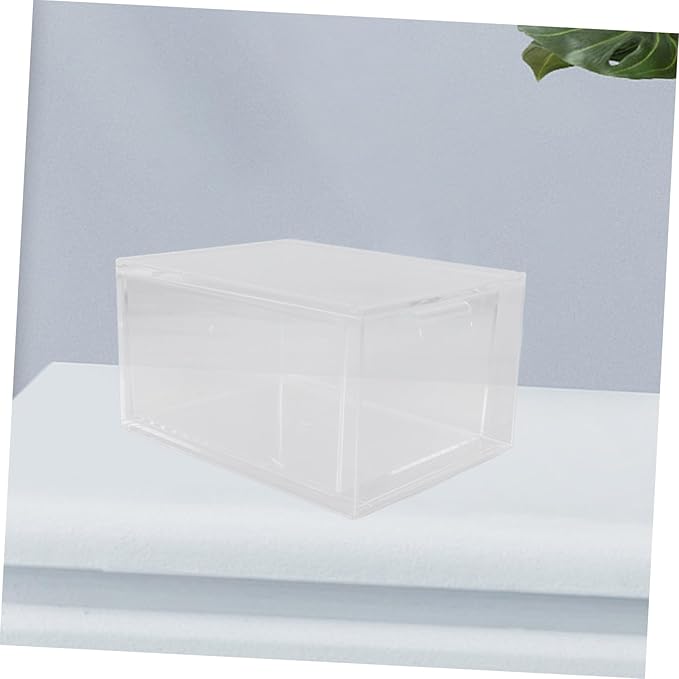 3Pcs Stackable Clear Desktop Storage Box with Vanity Organizer for Makeup Skincare and Stationery Space Saving for Bathroom and Home Office Storage