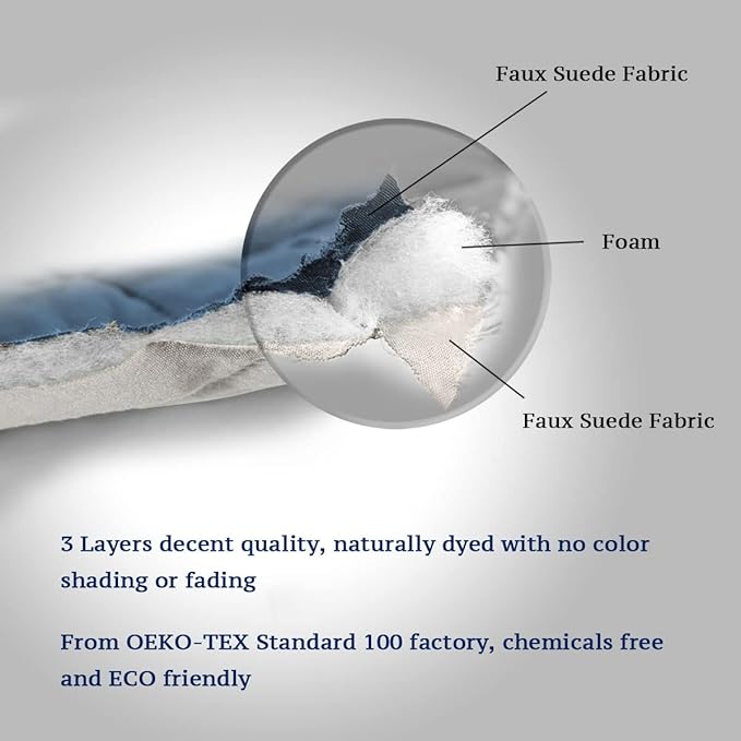 Sofa Protector for Dogs/Cats/Pets Sofa Covers Slipcover Quilted Couch Coveres Loveseat Covers with Non Slip Elastic Strap Water Resistant Seat Width: 54" (Oversized Loveseat,Aegean Blue/Beige)