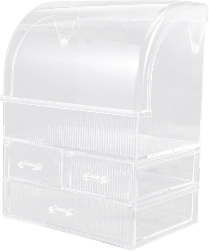 Acrylic Makeup Organizer Box Desktop Drawer Organizer Storage for Cosmetics