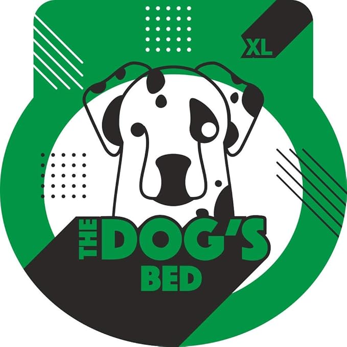 The Dog’s Bed Orthopedic Memory Foam Dog Bed, XL Blue & Red Trim UK Center Flag, Pain Relief for Arthritis, Hip & Elbow Dysplasia, Post Surgery, Supportive, Calming
