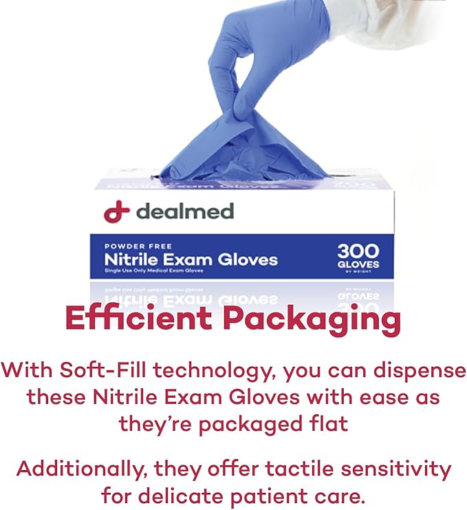 Nitrile Medical Grade Exam Gloves