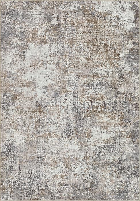 Area Rug Living Room Rugs - 2x3 Washable Soft Neutral Modern Abstract Low Pile Rug Carpet for Bedroom Dining Room Farmhouse Home Office - Brown/Grey/Black