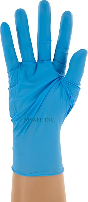TopGrip Nitrile Exam Gloves, 6 Mil, Disposable, Powder Free, Textured, Case/1000, X-Large XL