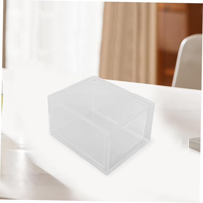 Veemoon 3pcs Clear Stackable Plastic Drawer Organizer Versatile Storage Bins for Bathroom and Daily Essentials Ample Capacity for Makeup and Home Use and Space Saving Design