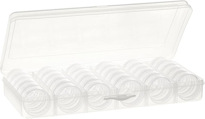 Simply Tidy 12 Pack: Bead Storage Box with 6 Container Stacks by Bead Landing™