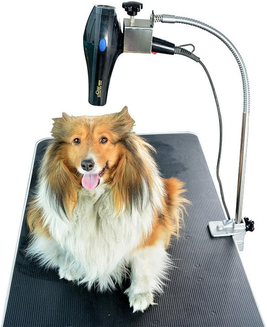 Pet Dog Grooming Table arms Hair Dryer Holder Hands-Free Tool Holding Arms with Clamps