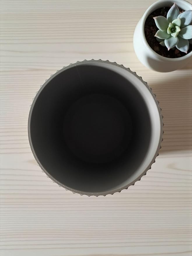 Minimalist Compatible with Kitchen Utensil Holder | Modern Ribbed Countertop Organizer | Elegant Eco Friendly Compatible with Handcrafted Compatible with Kitchen Decor