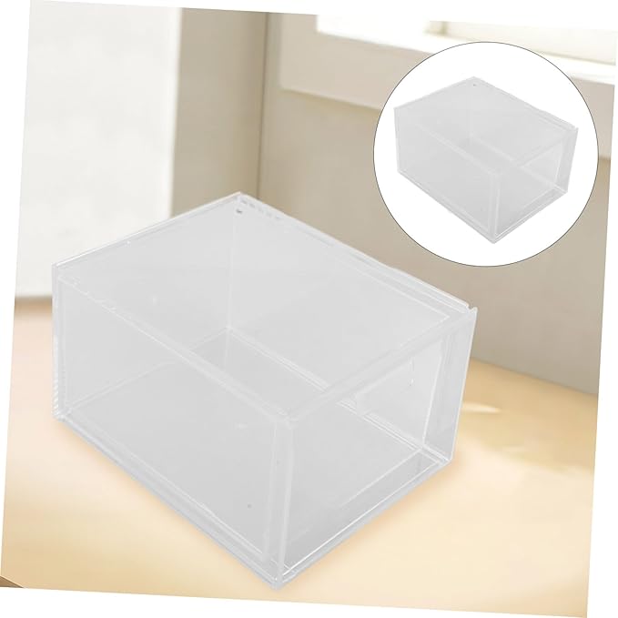 3pcs Stackable Drawer Organizer for Makeup Acrylic Storage Bins for Versatile Sundries Holder for Clean and Easy Access