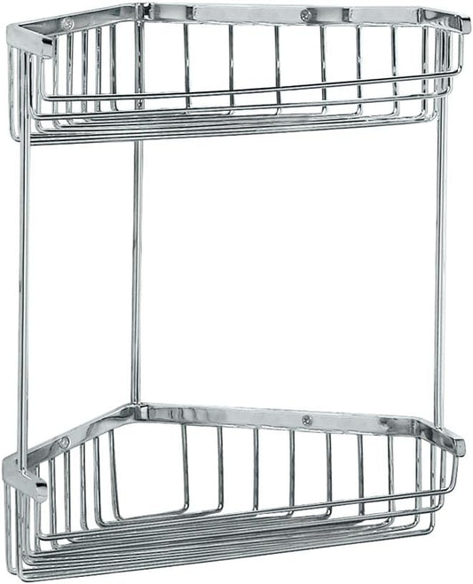 Gatco 1475 Tub and Shower Corner Caddy, Chrome