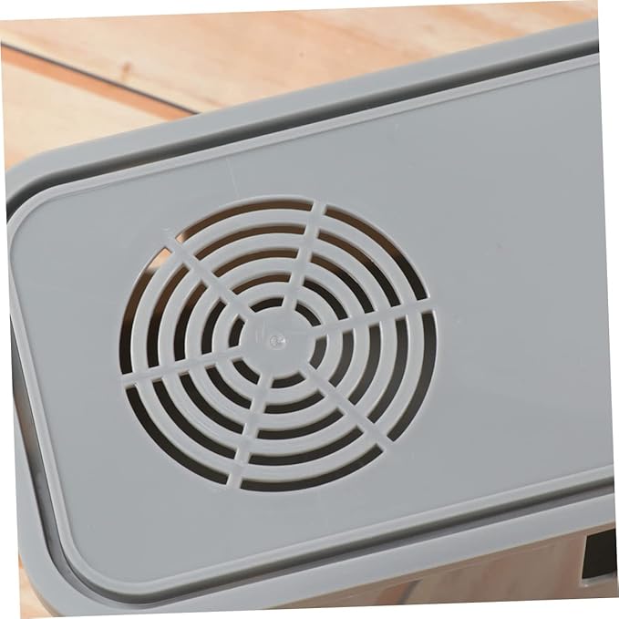 Angoily Cable Box Organizer Power Cord Storage Cord Hider Socket Safety Box Multi Plug Storage for Home and Office Cable Management Grey Keep Pets Safe (Grey)