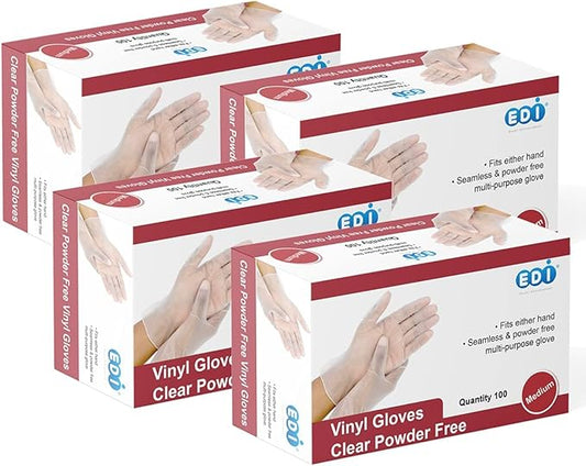 EDI Disposable Vinyl Gloves