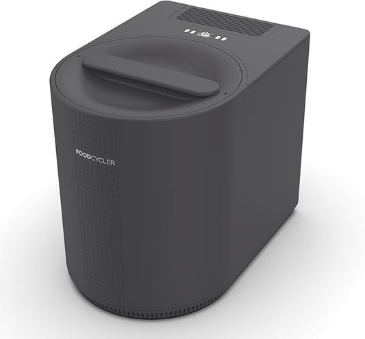 Food Cycler Eco 3 Compact Kitchen Food Recycler | Indoor Composter Bin Alternative | Electric Countertop Food Waste Disposer with Odorless 3.5L Indoor Food Waste Bin for Easy Waste Management | Grey